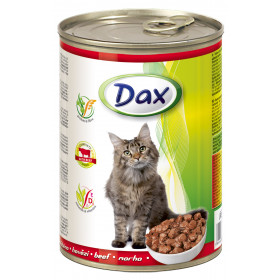 Консервирана храна за котки DAX Beef с говеждо месо